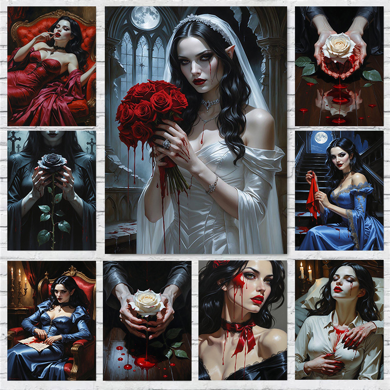 Home Decor Gothic - ดาร์กแฟนตาซี โรแมนติก กอธิค แวมไพร์ ควีน ฮอร์เรอร์