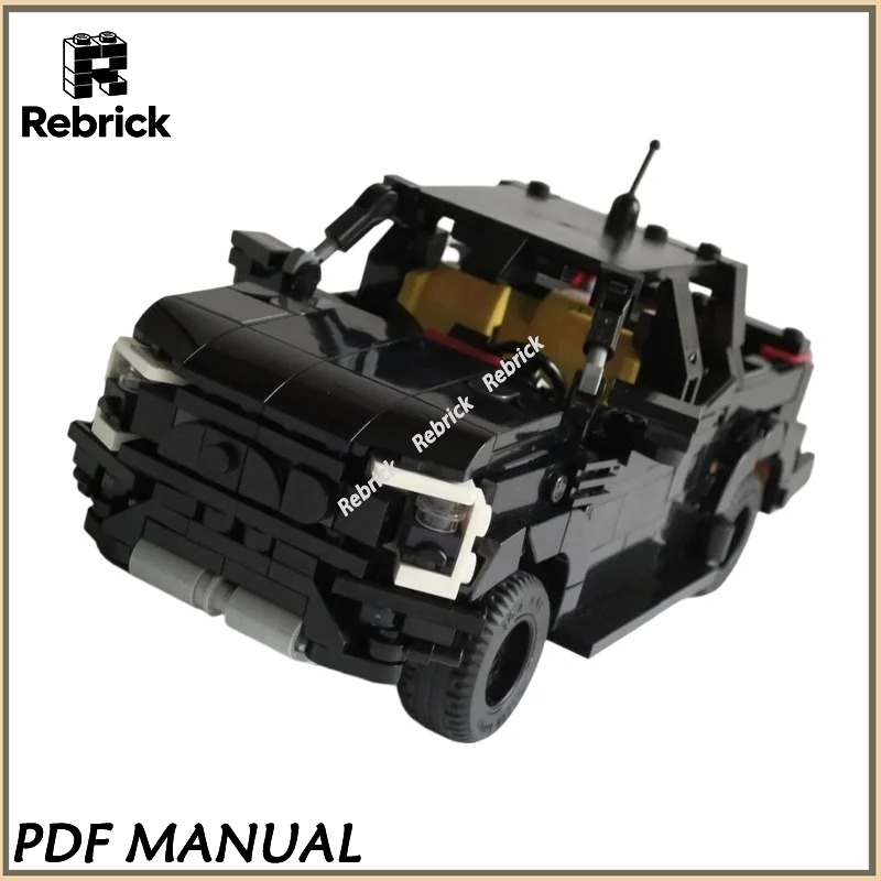 Home Decor Enthusiast - บล็อกตัวต่อรุ่น Ranger Raptor MOC แบบประกอบเอง รุ่นจำลองรถออฟโรดที่ละเอียดอ่อน