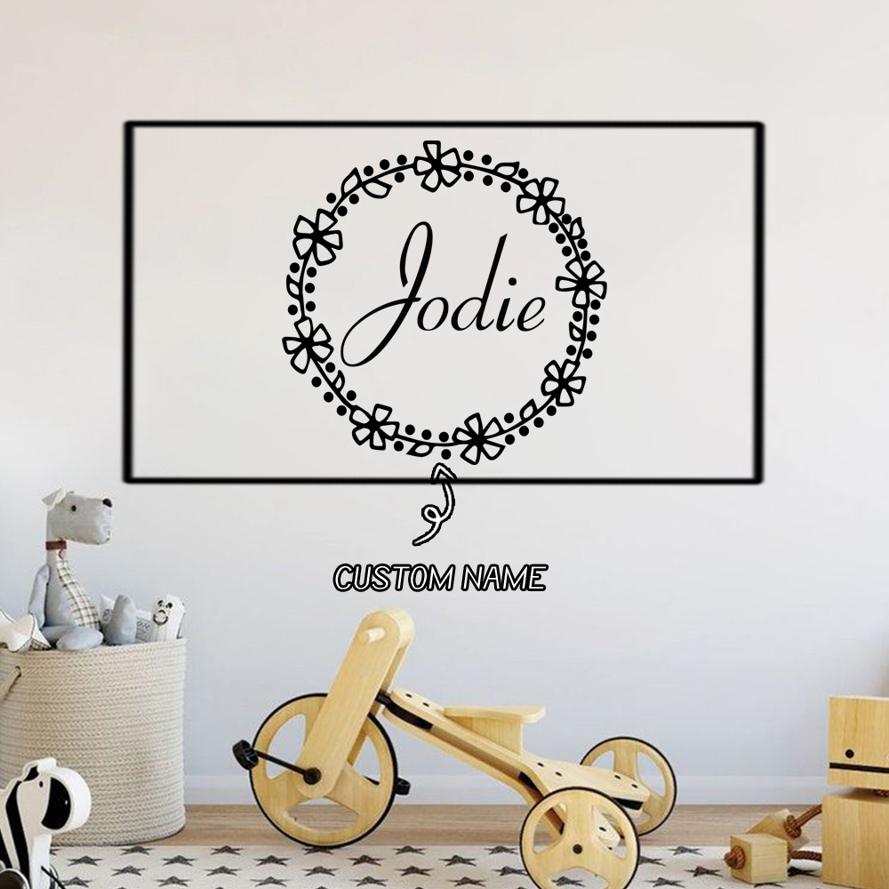 Home Decor Lovely Home - 1 ชิ้น พวงหรีดน่ารัก ข้อความแบบกำหนดเอง อุปกรณ์ตกแต่งบ้าน ตกแต่งห้องนั่งเล่น