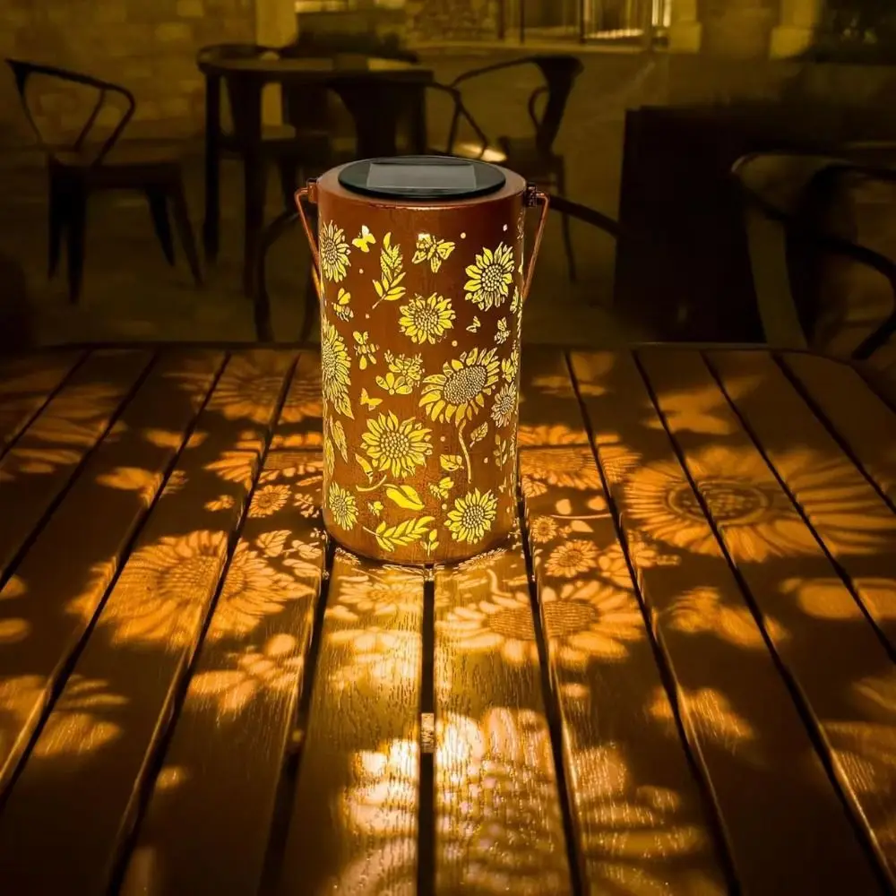 ไฟดอกทานตะวัน แสงเงา ไฟกันน้ำก - Home Decor Outdoor บทวิจารณ์และราคา