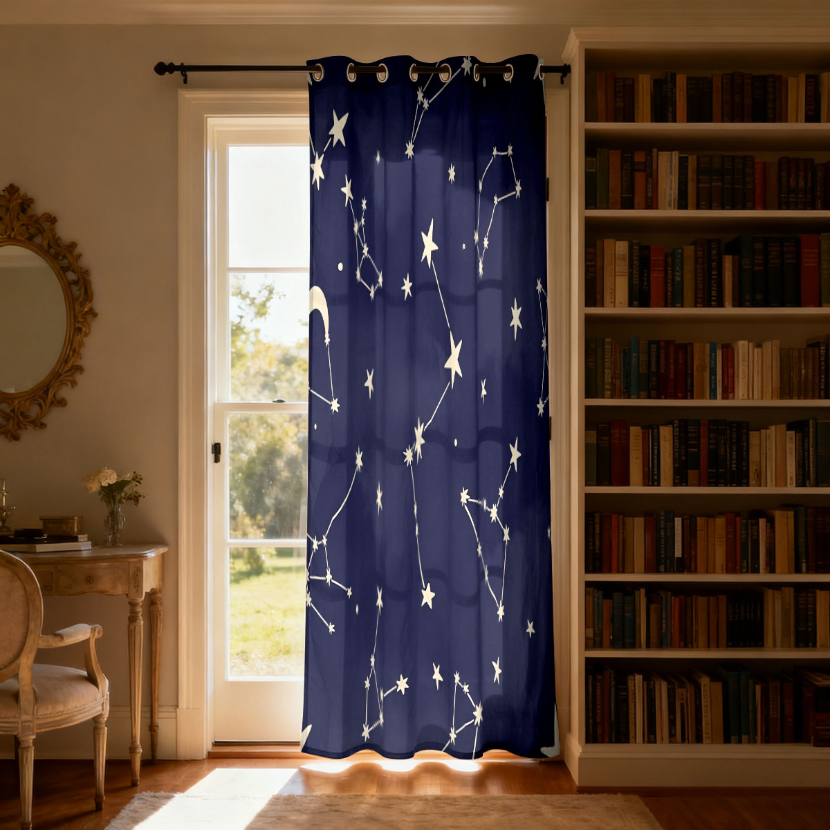 ผ้าม่านลายดอกกุหลาบสไตล์เรโทร  - Home Decor Curtains บทวิจารณ์และราคา