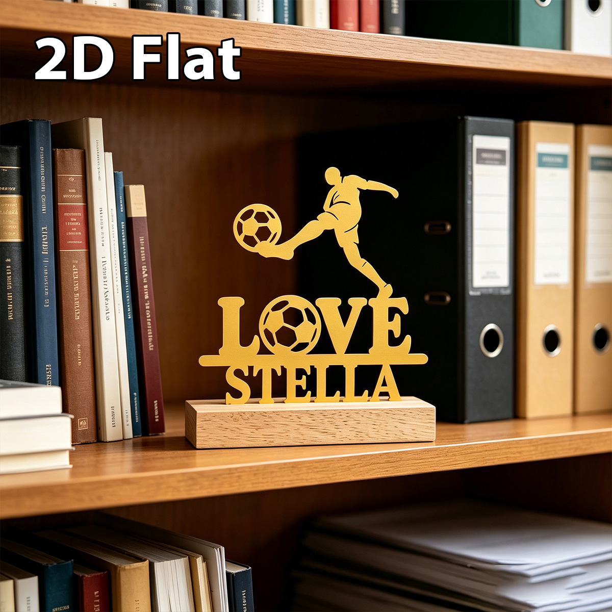 ของตกแต่งโลหะฐานไม้รูปฟุตบอลพร - Home Decor Lovely Home บทวิจารณ์และราคา