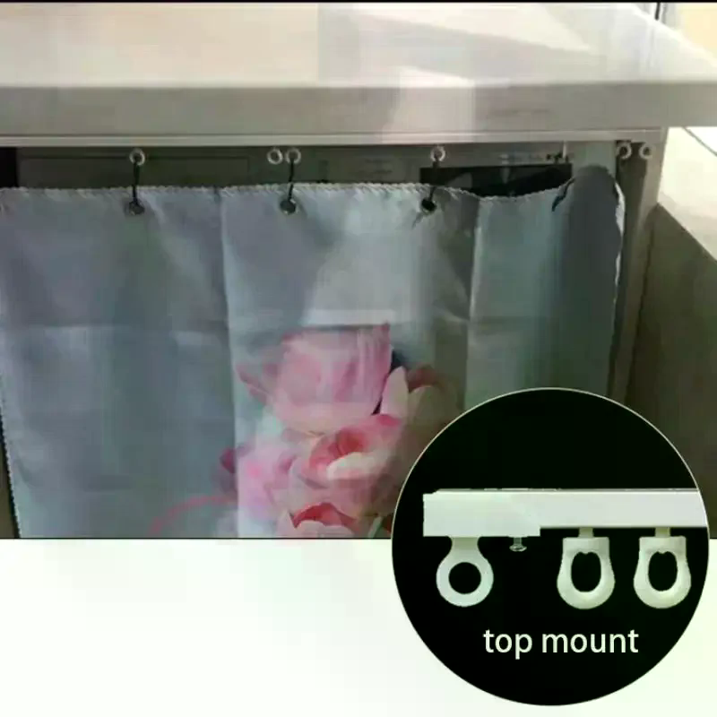 รางม่านแบบติดตั้งเอง ไม่ต้องเจ - Home Decor Curtains บทวิจารณ์และราคา