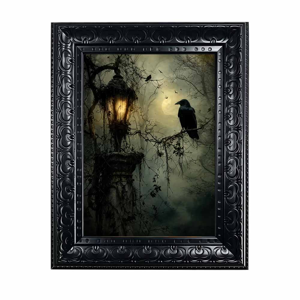 ภาพตกแต่งผนังฮาโลวีน, ภาพพิมพ์ - Home Decor Gothic บทวิจารณ์และราคา