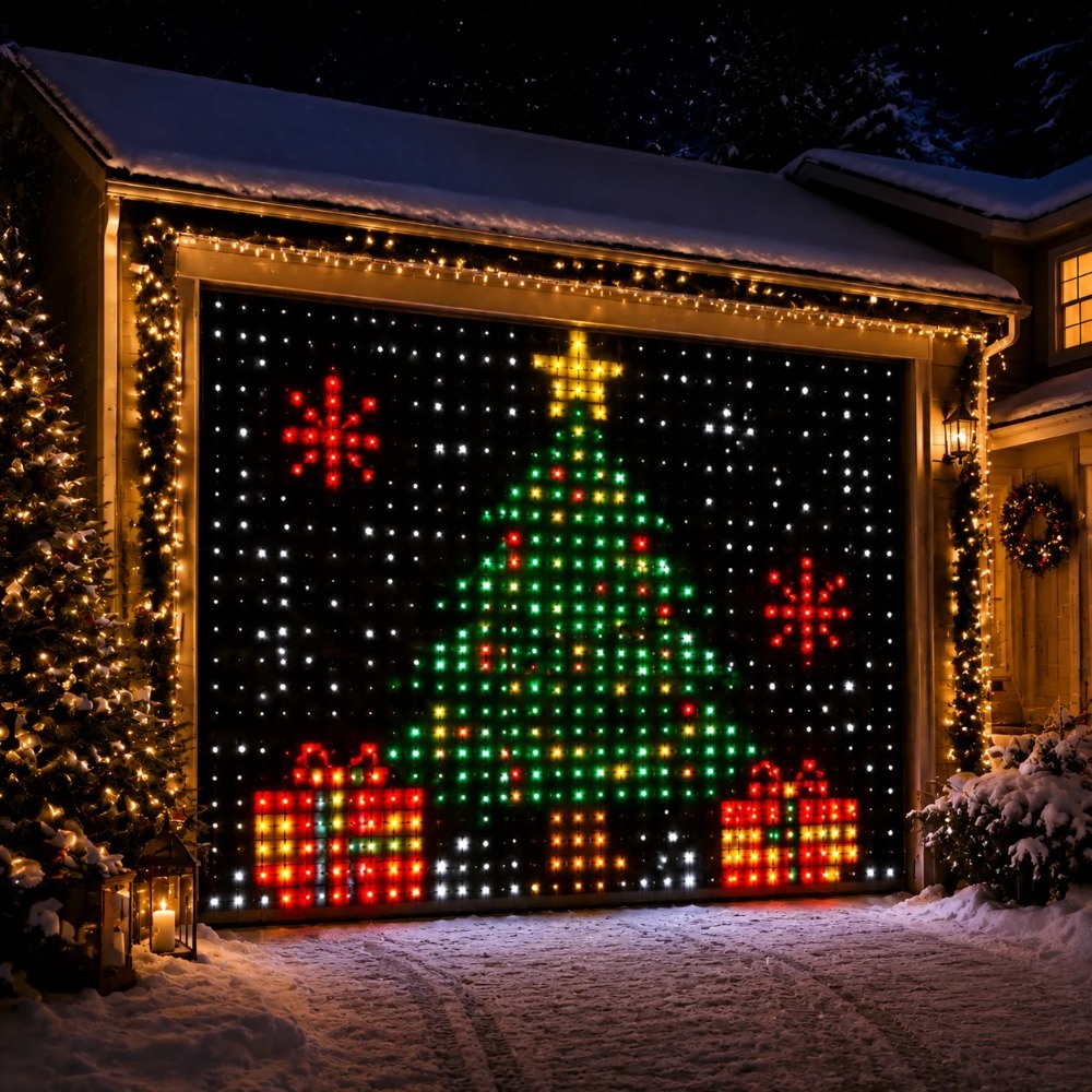 ไฟม่าน LED พิกเซล ควบคุมผ่านแอ - Home Decor Curtains บทวิจารณ์และราคา