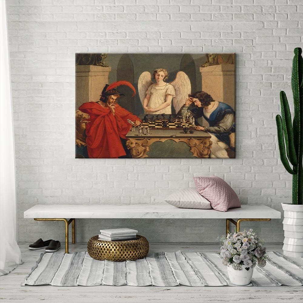 IUHYVMSM Vintage Faust และ Mep - Geometric Wall Art บทวิจารณ์และราคา