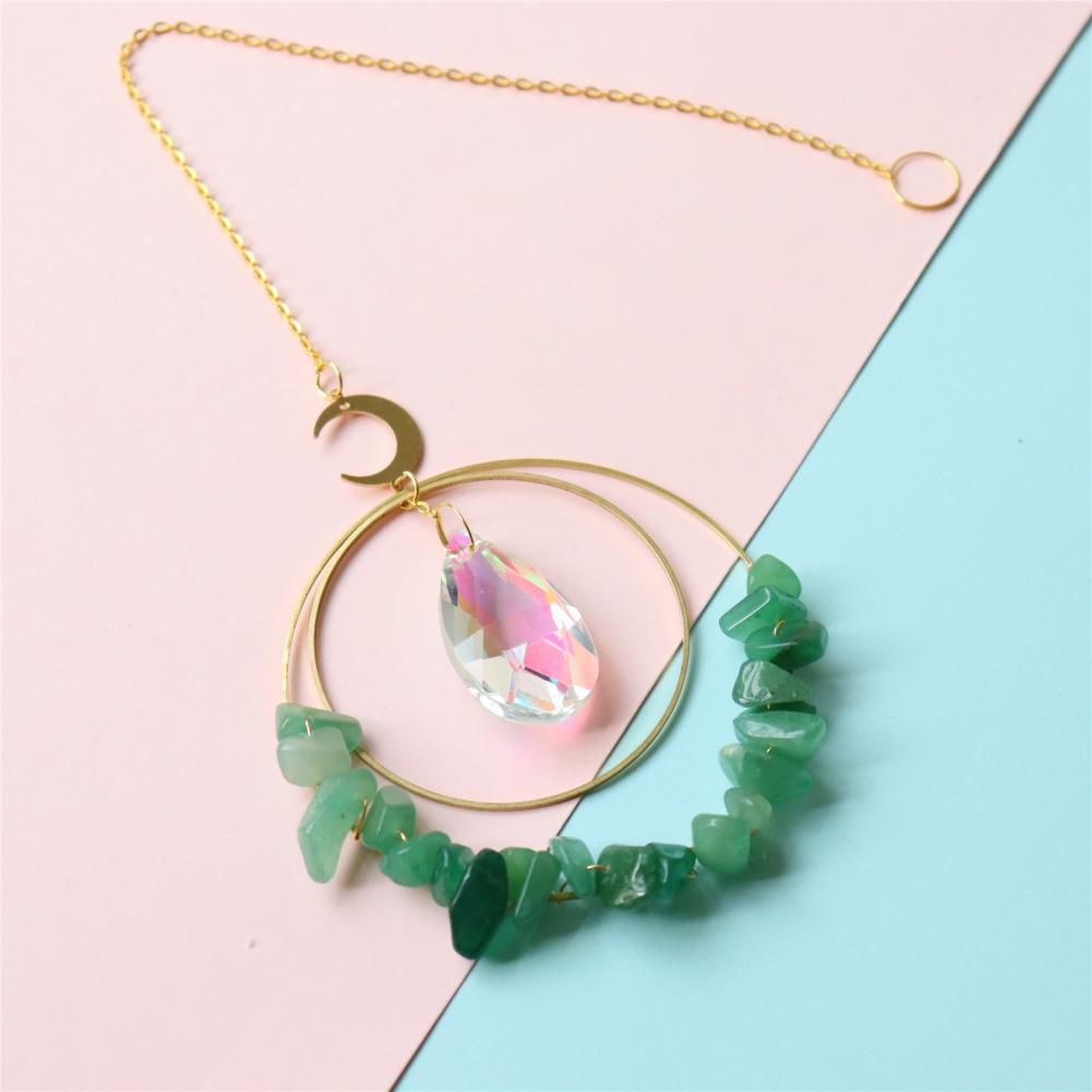 กระดิ่งลมคริสตัล กระดิ่งลมสวน  - Crystal Sun Catcher บทวิจารณ์และราคา