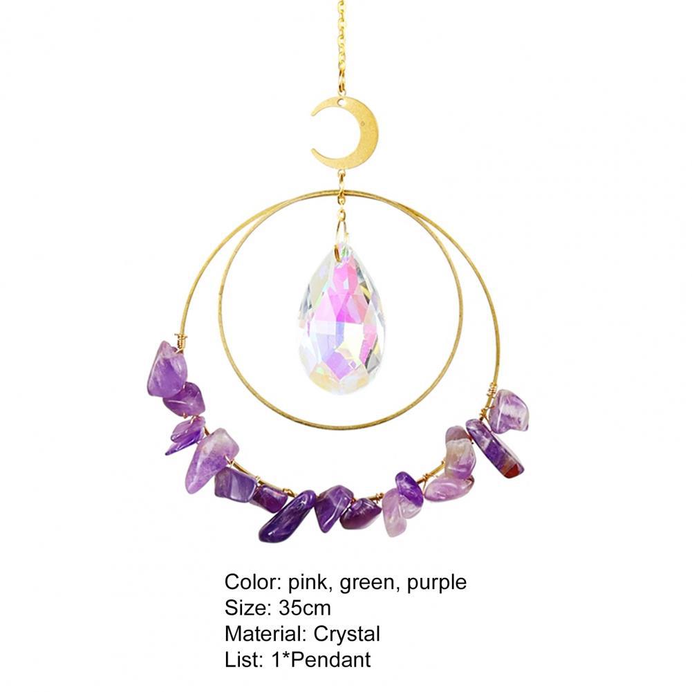 กระดิ่งลมคริสตัล กระดิ่งลมสวน  - Crystal Sun Catcher บทวิจารณ์และราคา
