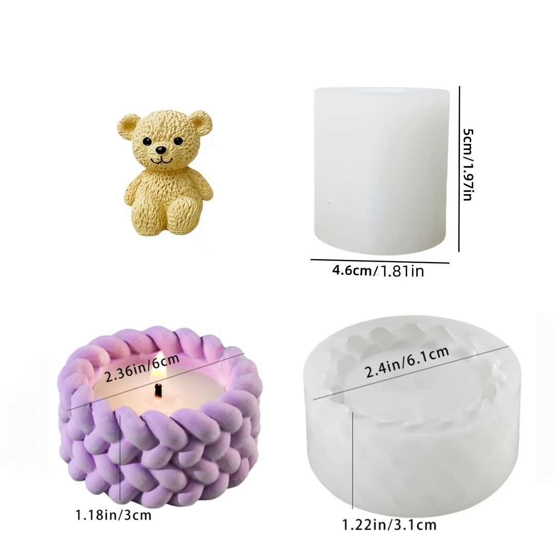 ชุดแม่พิมพ์ซิลิโคนรูปตุ๊กตาหมี - Home Decor Enthusiast บทวิจารณ์และราคา