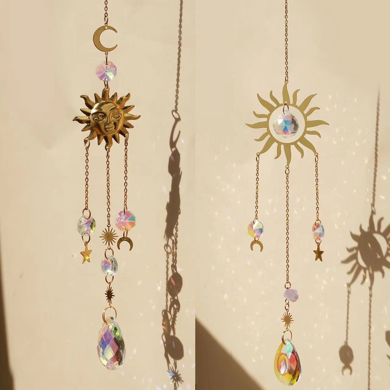เครื่องประดับตกแต่งบ้านแบบแขวน - Crystal Sun Catcher บทวิจารณ์และราคา