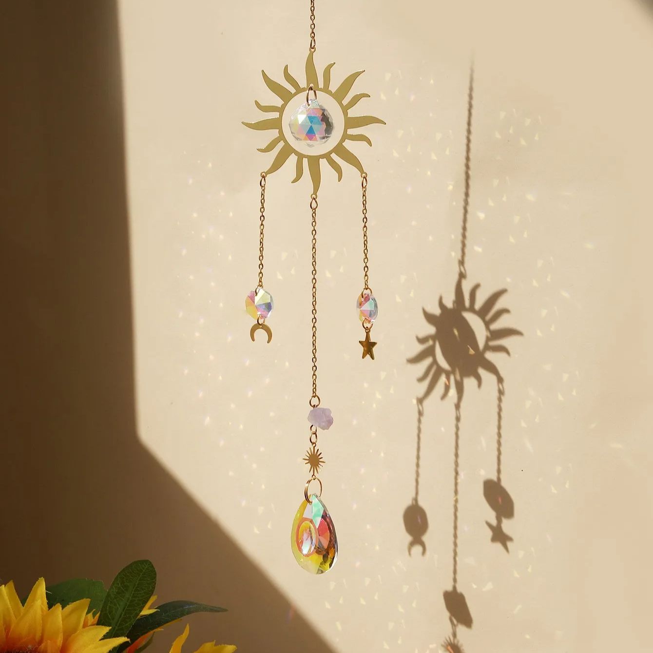 เครื่องประดับตกแต่งบ้านแบบแขวน - Crystal Sun Catcher บทวิจารณ์และราคา
