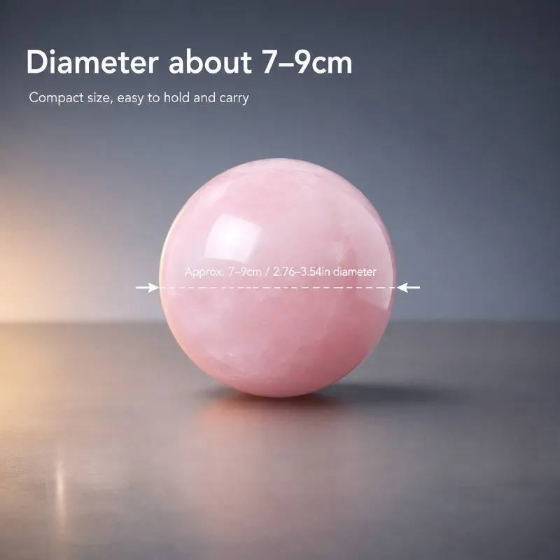 ลูกบอลโรสควอตซ์สีชมพูที่มีรูปท - Home Decor Enthusiast บทวิจารณ์และราคา