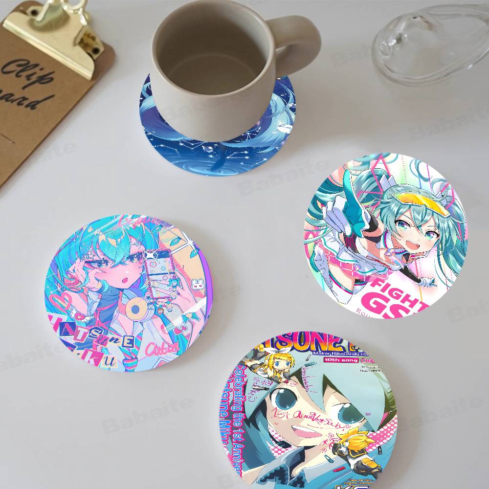 H-HATSUNE M-MIKU ที่รองแก้วเหม - Home Decor Kolkata บทวิจารณ์และราคา
