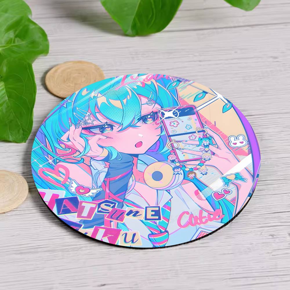 H-HATSUNE M-MIKU ที่รองแก้วเหม - Home Decor Kolkata บทวิจารณ์และราคา