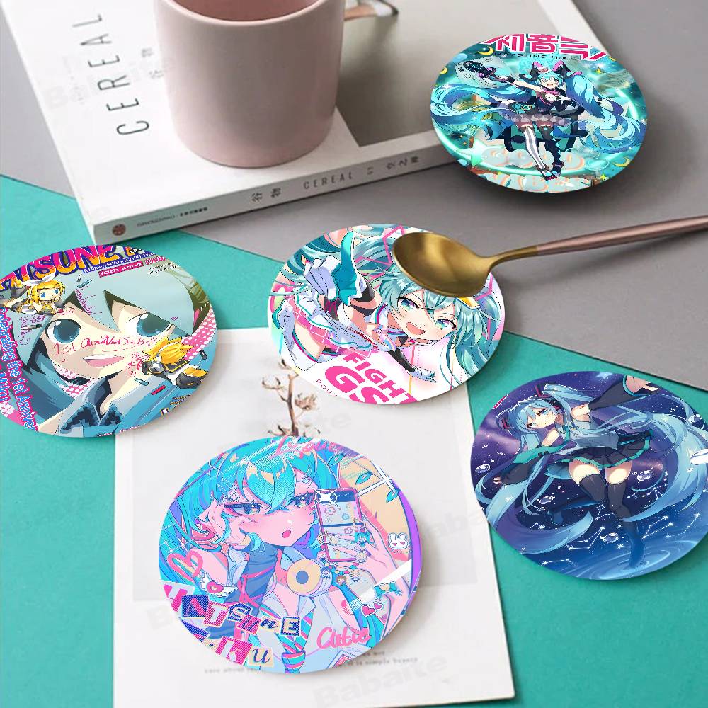 H-HATSUNE M-MIKU ที่รองแก้วเหม - Home Decor Kolkata บทวิจารณ์และราคา