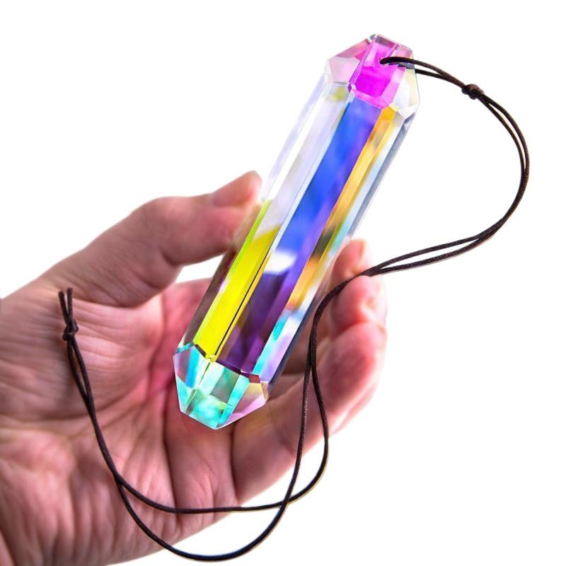 คริสตัลประดับตกแต่งหลากสีสัน ร - Crystal Sun Catcher บทวิจารณ์และราคา