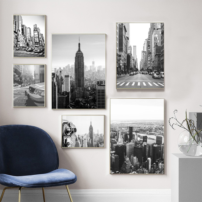 นิวยอร์กซิตี้ แคนวาส ภาพวาด โป - Geometric Wall Art บทวิจารณ์และราคา