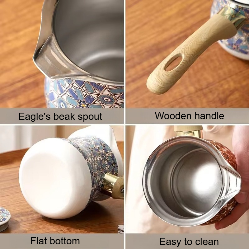 ชุดกาแฟตุรกีแบบมืออาชีพขนาด 55 - Home Decor Kolkata บทวิจารณ์และราคา