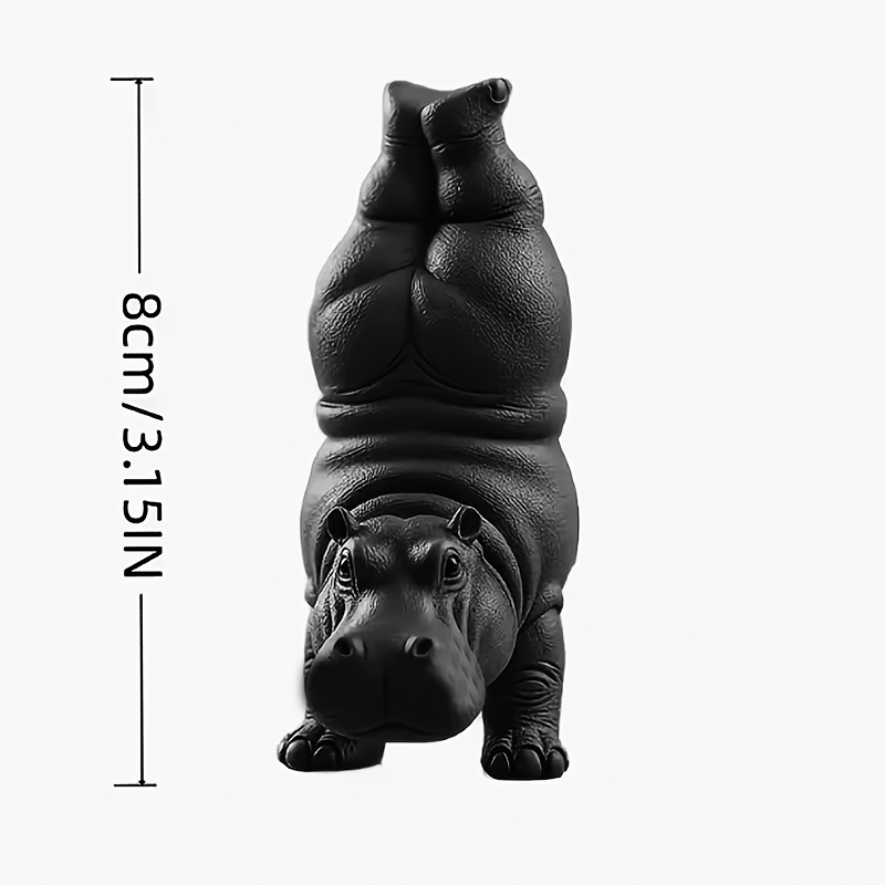 1 X ของตกแต่งรูปปั้นฮิปโป - ขอ - Home Decor Enthusiast บทวิจารณ์และราคา